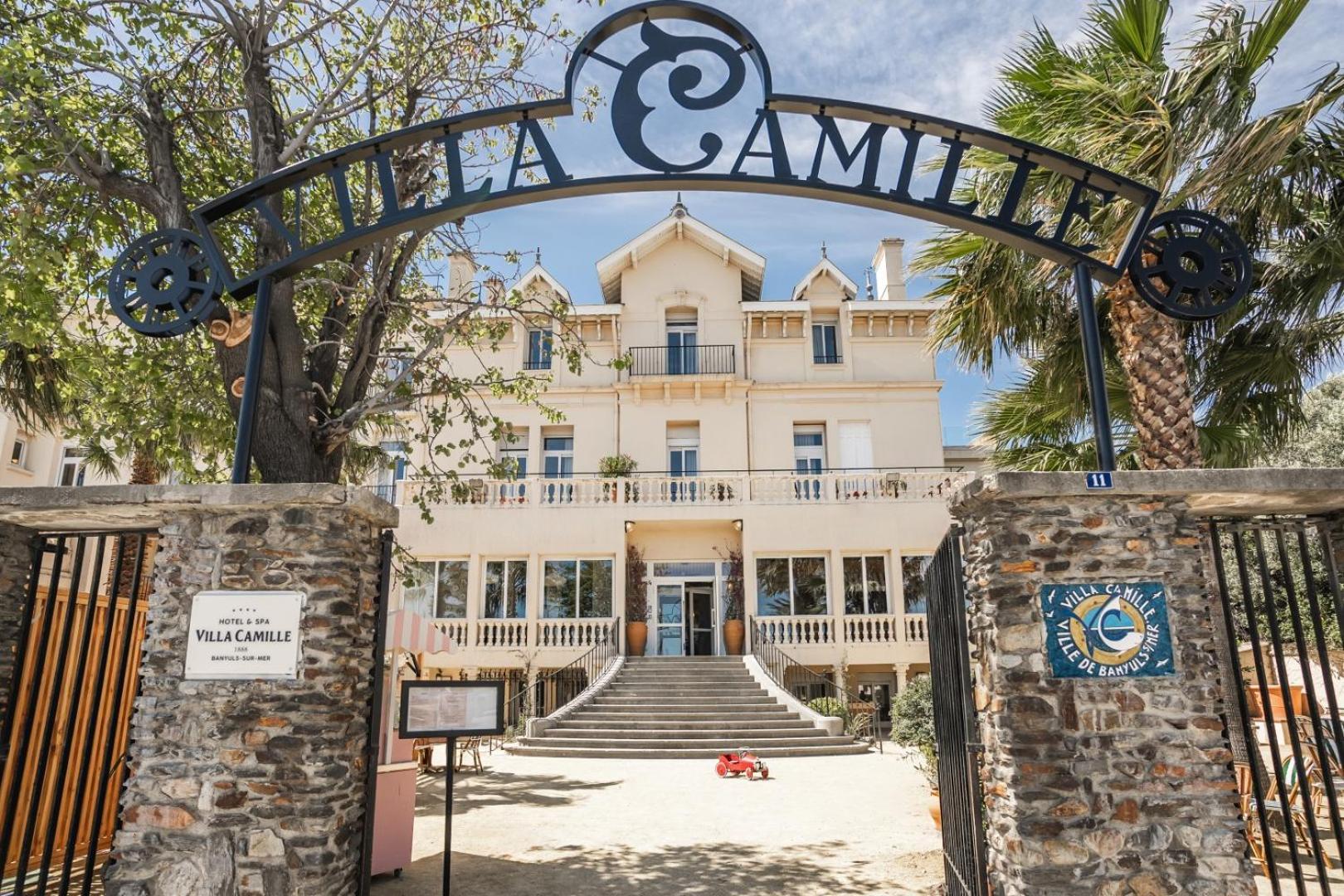 Villa Camille Hotel & Spa Banyuls-sur-Mer Esterno foto
